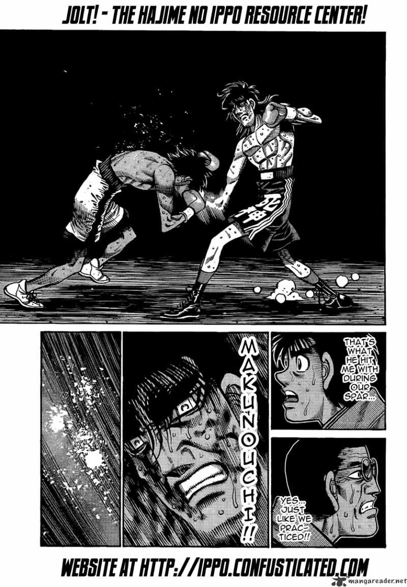 Hajime no Ippo: Fighting Spirit, Chapter 855 image 11